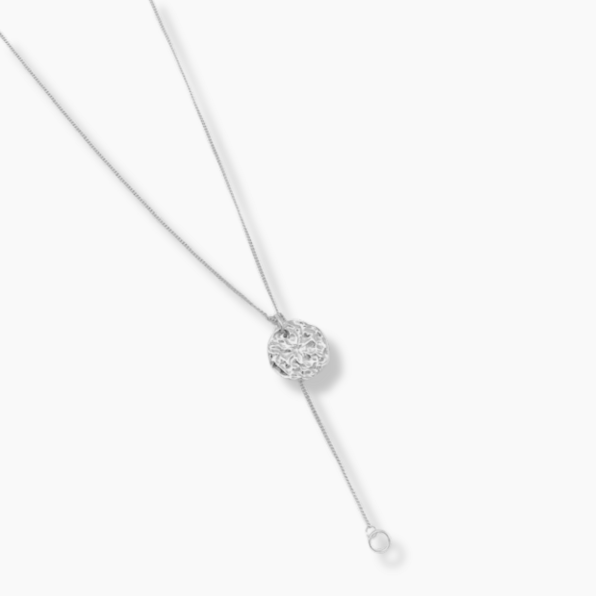 Collier Jea Y Modulable Médaillon — Argent 925 Or 18K