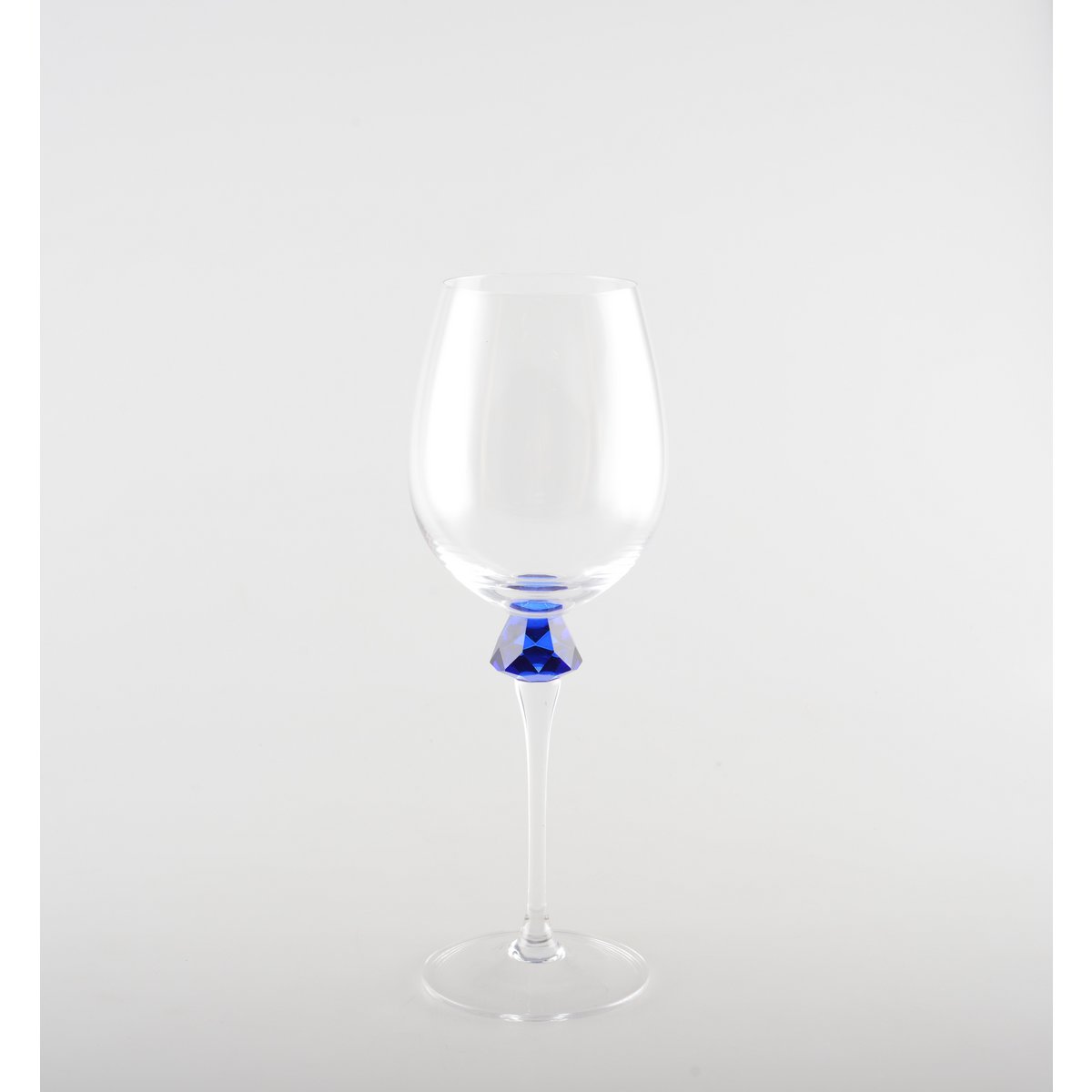 Verres à Vin Pied Diamant Multicolore | Lot de 4 | AULICA