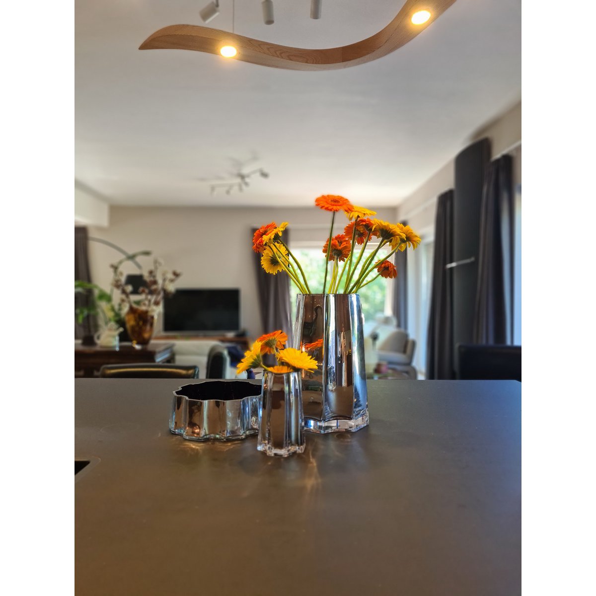 Vase LENOX 30 Silver Design Moderne-Classique