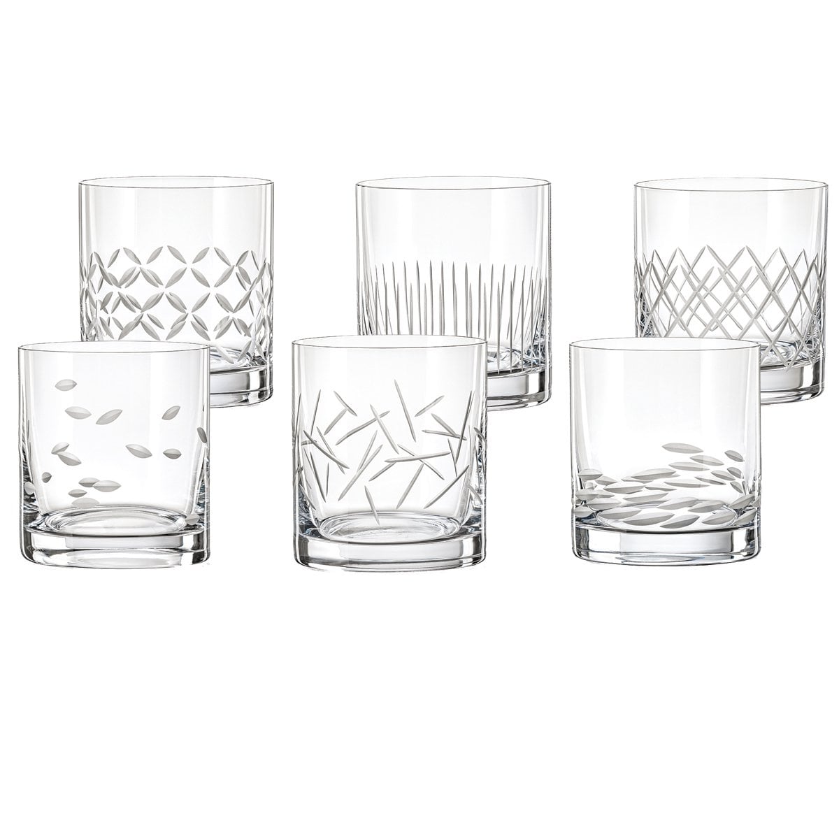 Verres à Whisky Cristallin Minsk 280 ml | Lot de 6 | AULICA