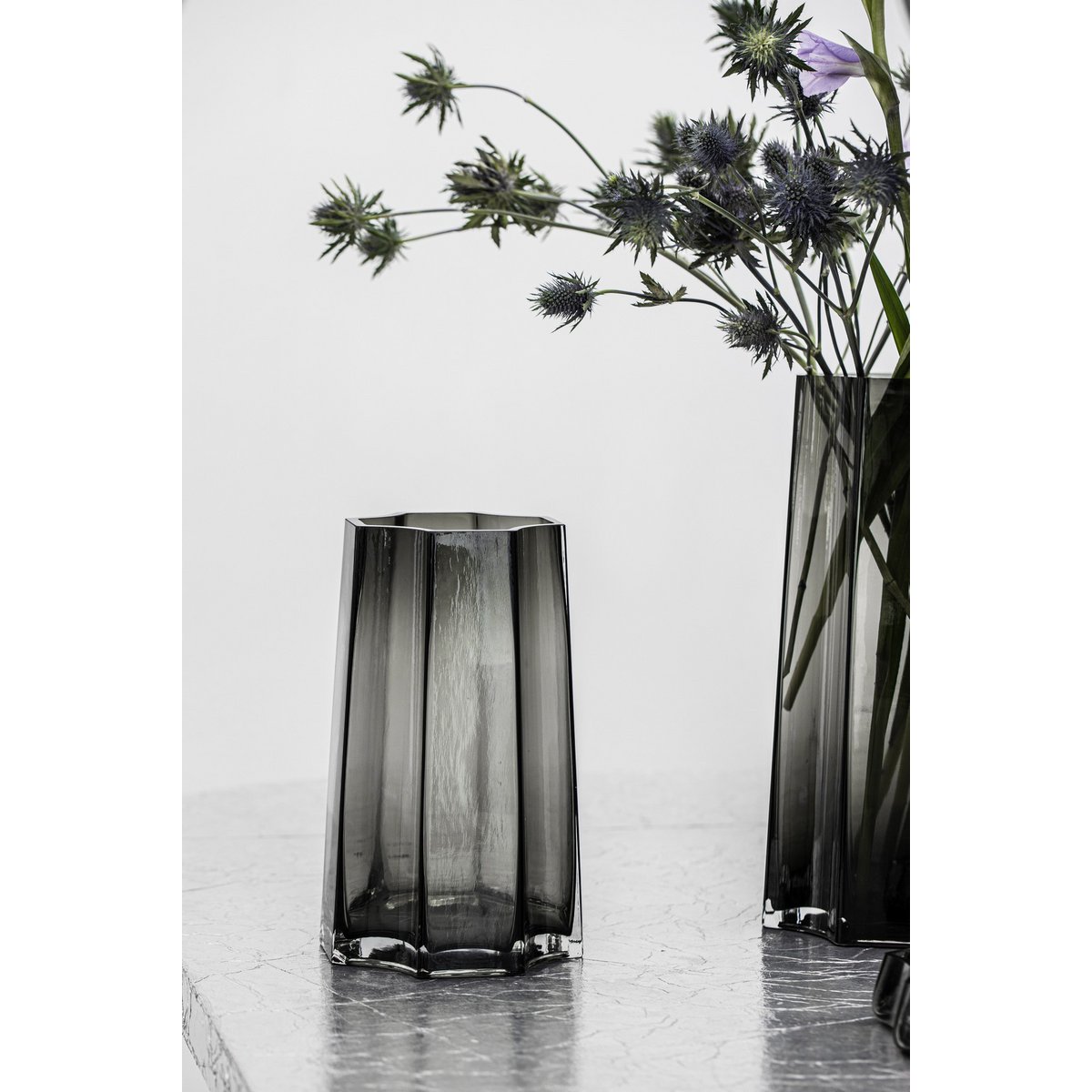 Vase LENOX 30 Gris Design Moderne-Classique