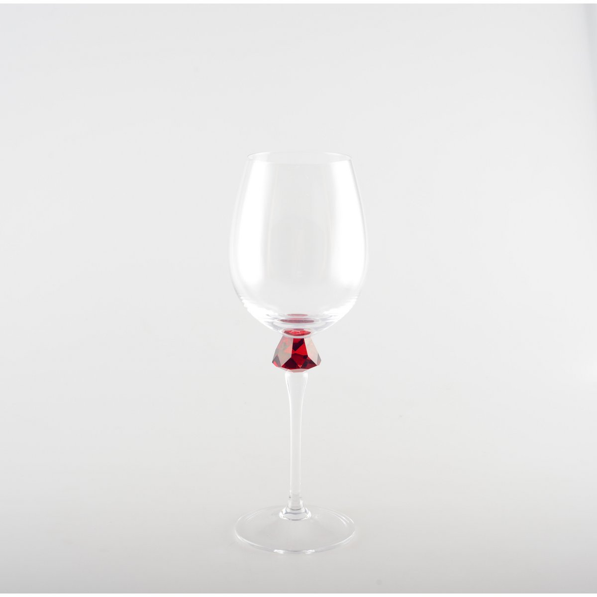 Verres à Vin Pied Diamant Multicolore | Lot de 4 | AULICA