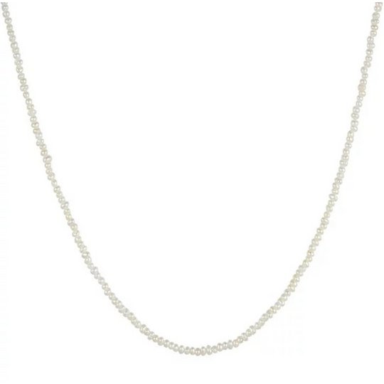 Collier Choker Coco Perles d'Eau Douce — Acier Or 18K