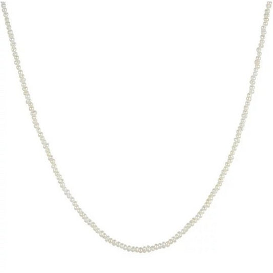 Collier Choker Coco Perles d'Eau Douce — Acier Or 18K