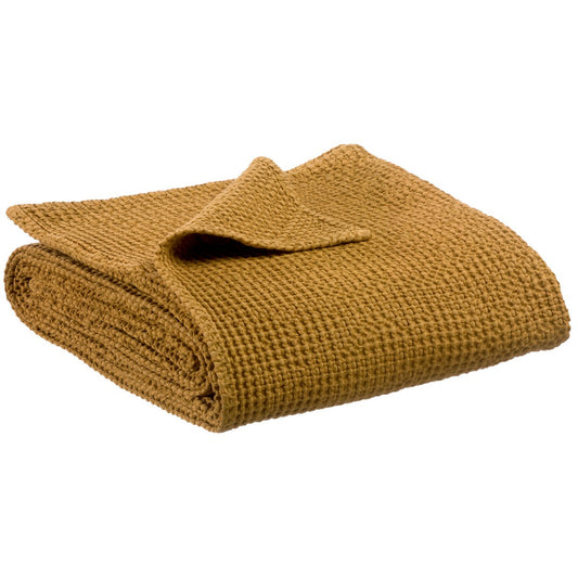 Plaid Recyclé Maia Bronze 140×200 cm | VIVARAISE Éco-Responsable