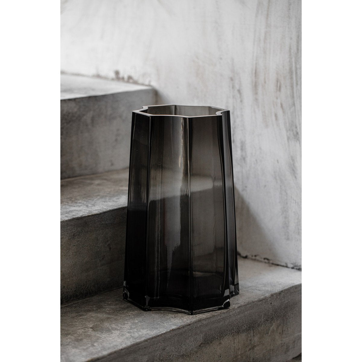 Vase LENOX 30 Gris Design Moderne-Classique