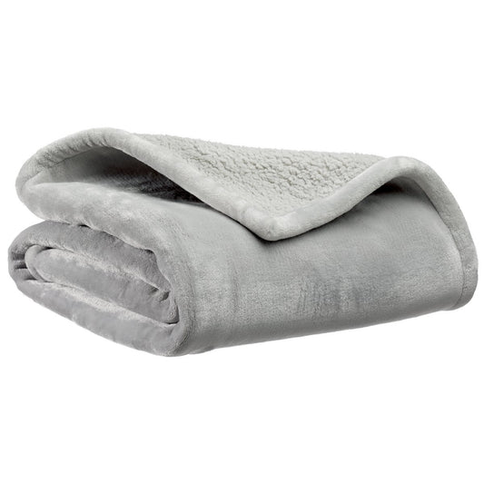 Plaid Ultra-Doux Michka Perle 130×160 cm | VIVARAISE
