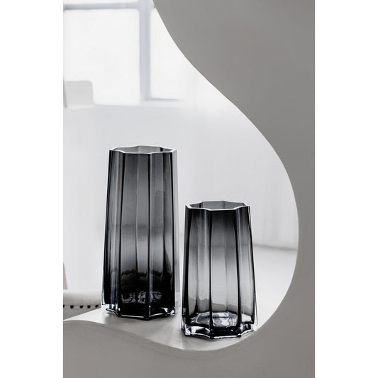 Vase LENOX 30 Gris Design Moderne-Classique