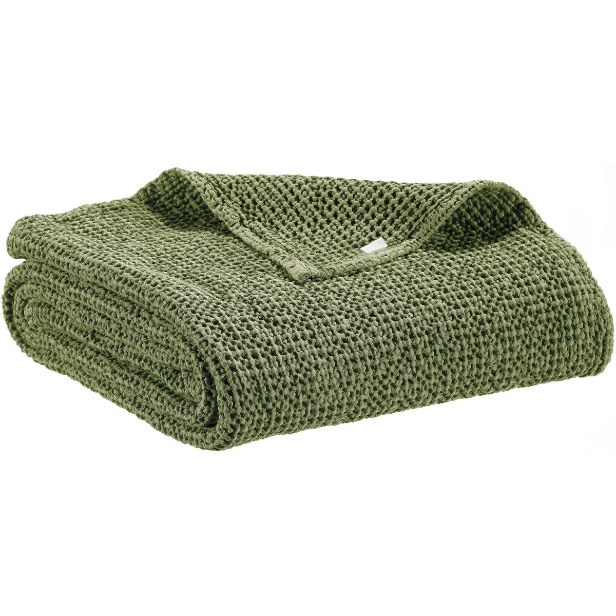 Plaid Recyclé Maia Eucalyptus 140×200 cm | VIVARAISE