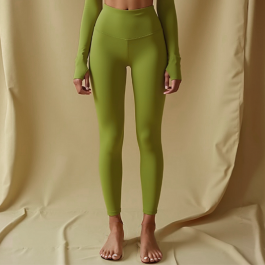 Legging Sculptant Vert "Bad Habits" — GOOD GIRL BAD HABITS