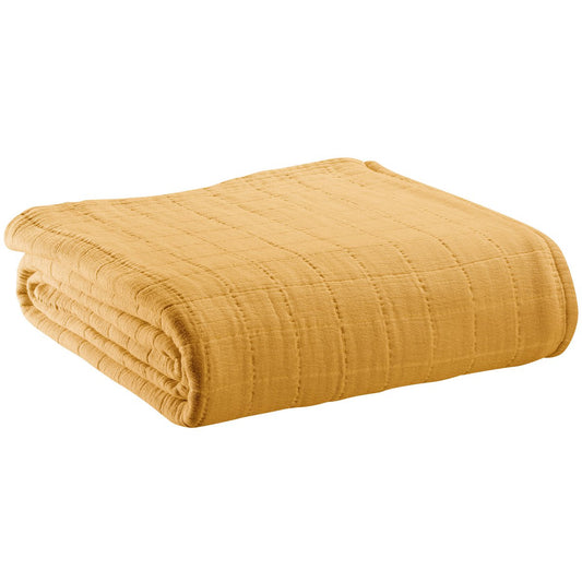 Plaid Recyclé Lisa Mirabelle 140×200 cm | VIVARAISE