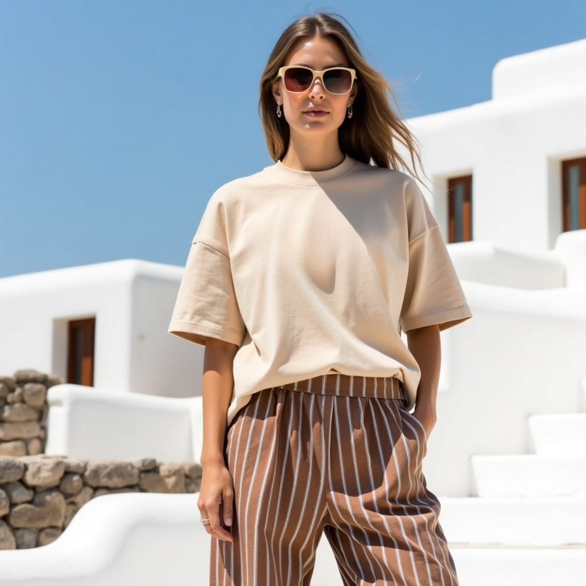 T-shirt Oversize "In Pizza We Crust" — GOOD GIRL BAD HABITS