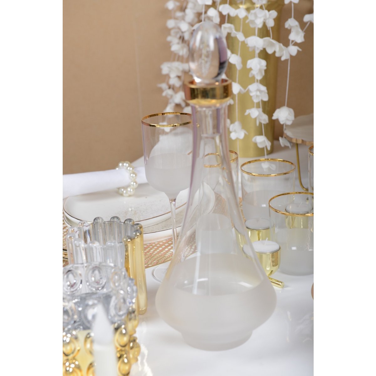 Carafe Bord Doré Nish | AULICA