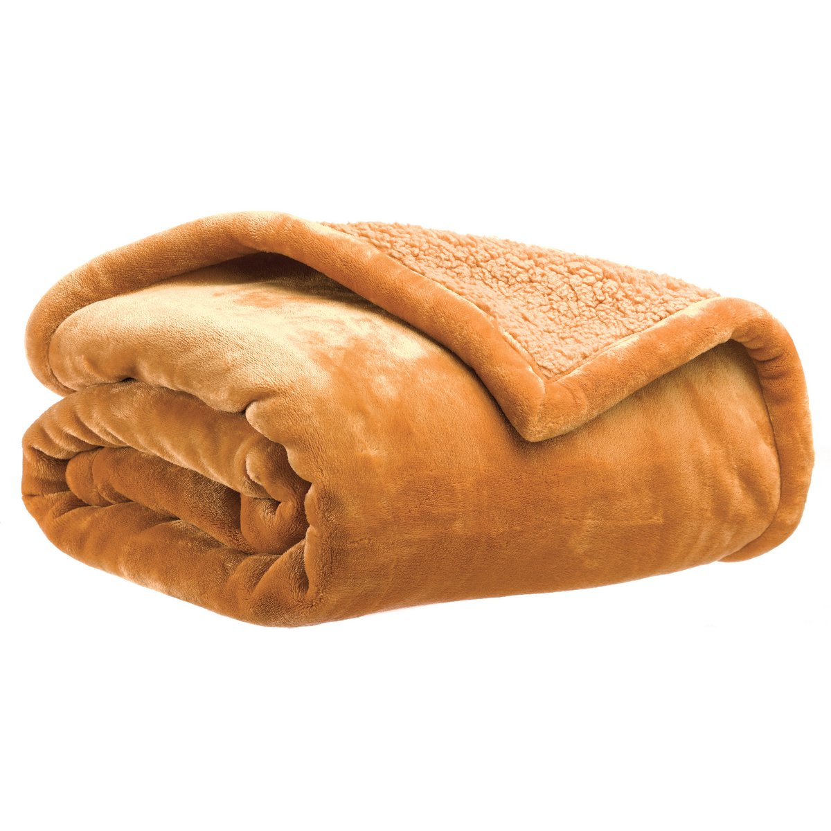 Maxi Plaid Ultra-Doux Michka Bronze 180×220 cm | VIVARAISE