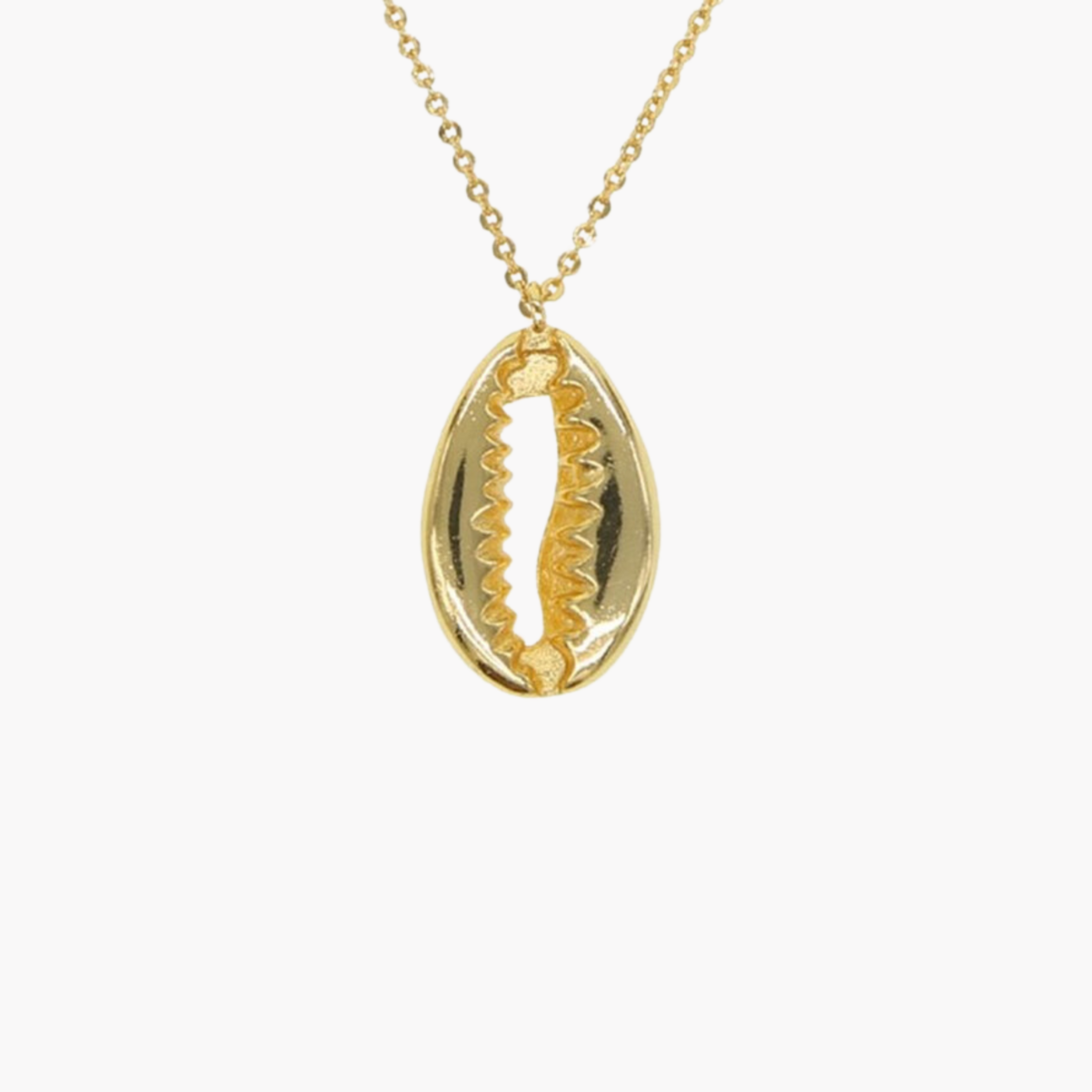 Collier Tiny Conch Coquillage — Argent 925 Plaqué Or 18K