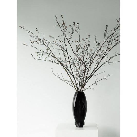 Grand Vase Noir RUD 30 Verre Haut de Gamme