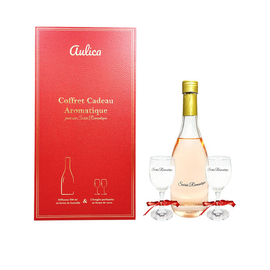 Coffret Cadeau Bougies & Diffuseur en Verre | AULICA